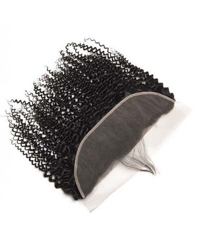 13x4 Transparent  Lace Frontal - Kinky Curl