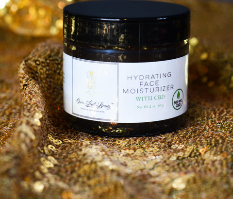 "Aqua Queen" Hydrating Face Moisturizer with CBD