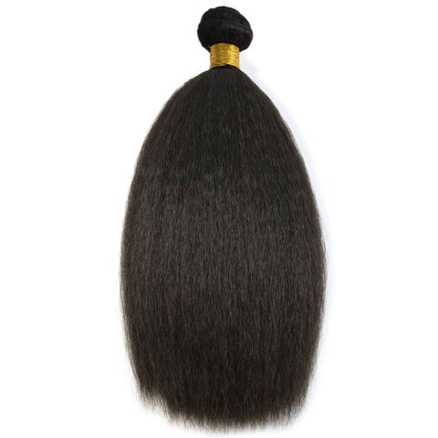 13x6 Bundle Kit: 4 Bundles +1 Closure *Kinky Straight*