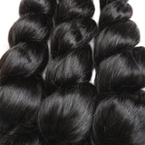 13x4 Bundle Kit: 3 bundles +1 Closure *Loose Wave*